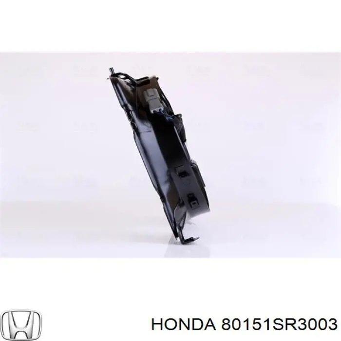 80151SR3003 Honda difusor de radiador, aire acondicionado, completo con motor y rodete