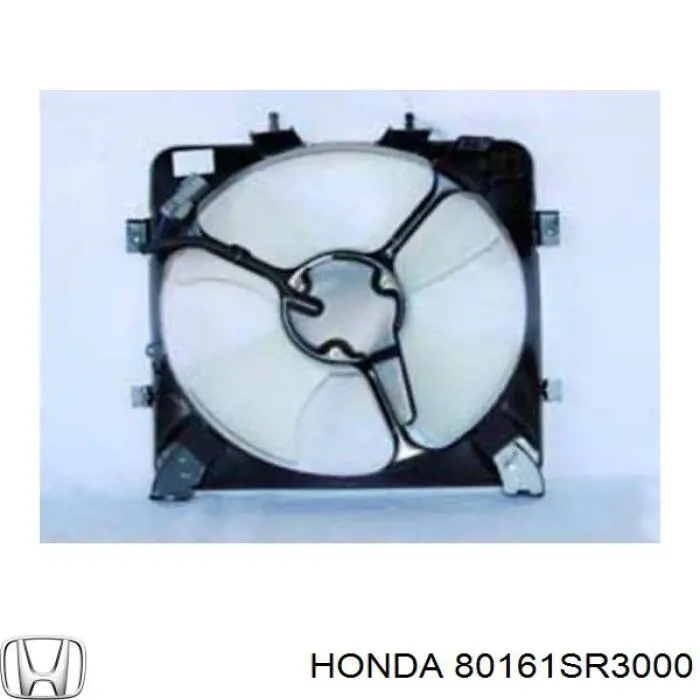 Comprar 80161SR3000 Honda Difusor del radiador del aire acondicionado