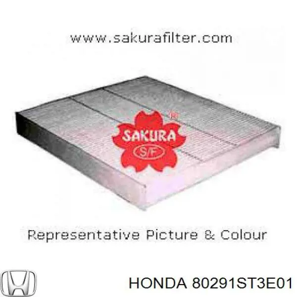 Filtro de cabina Honda 80291ST3E01 precio, desde 6,19 EUR