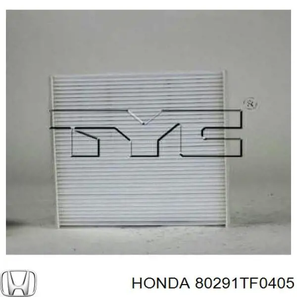 Filtro de cabina Honda 80291TF0405 precio, desde 7,47 EUR