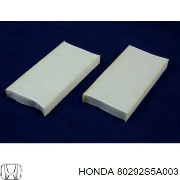Filtro de cabina Honda 80292S5A003 precio, desde 6,19 EUR