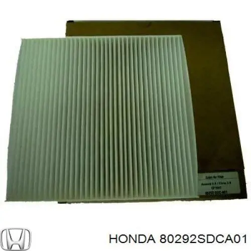 Comprar 80292SDCA01 Honda Filtro de aire del habitáculo
