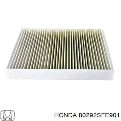 80292SFE901 Honda filtro habitáculo