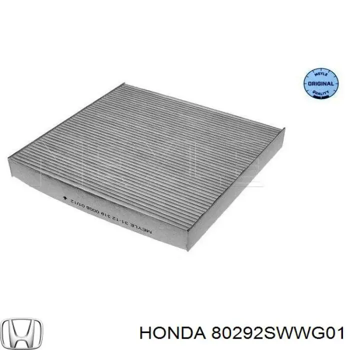 80292SWWG01 Honda filtro habitáculo