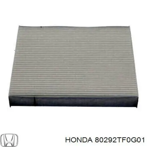 Filtro de habitáculo 80292TF0G01 Honda