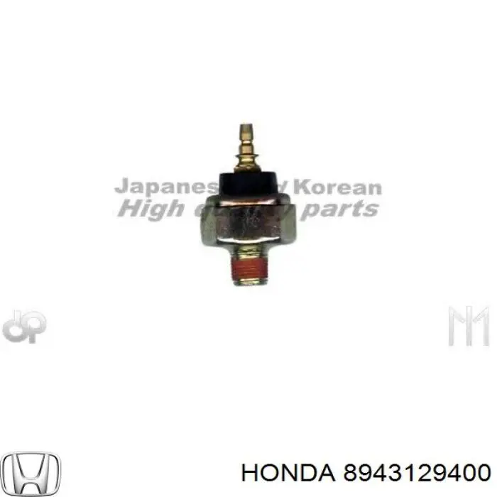8943129400 Honda sensor de presión de aceite