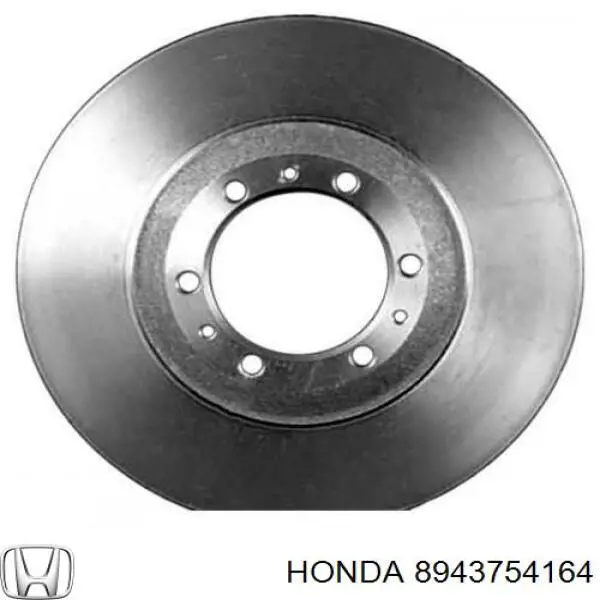 8943754164 Honda freno de disco delantero