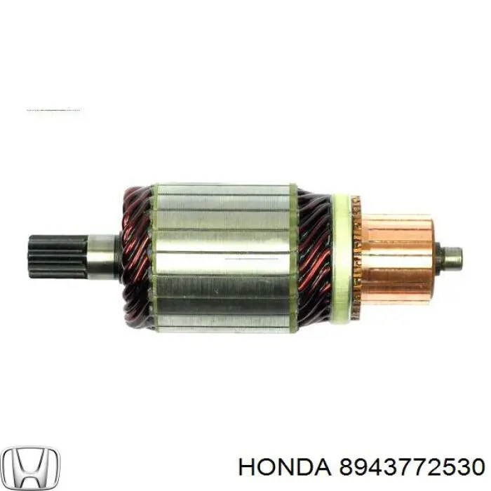 8943772530 Honda inducido, motor de arranque