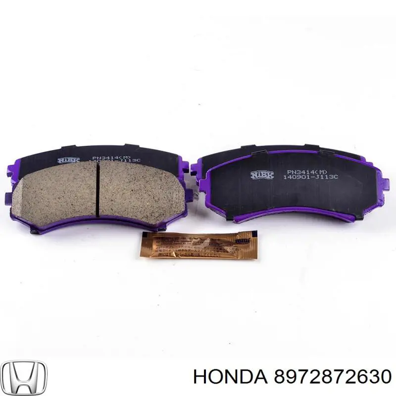 8972872630 Honda pastillas de freno delanteras