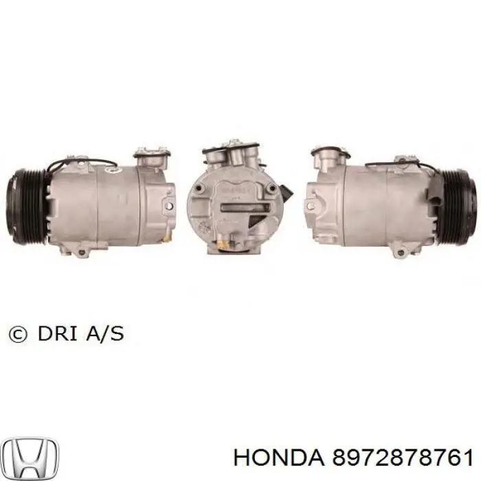 8972878761 Honda compresor de aire acondicionado