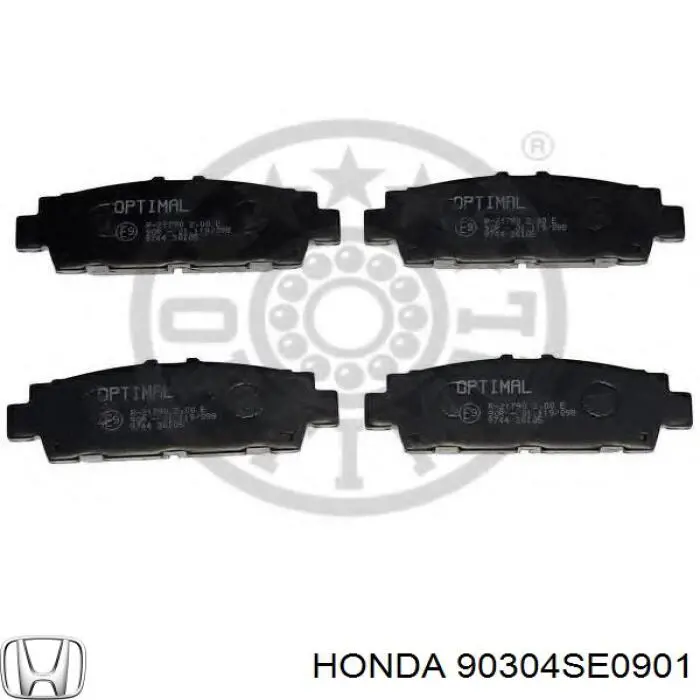 Tuerca seguridad de rueda para Honda Civic (EJ9, EK3/4)