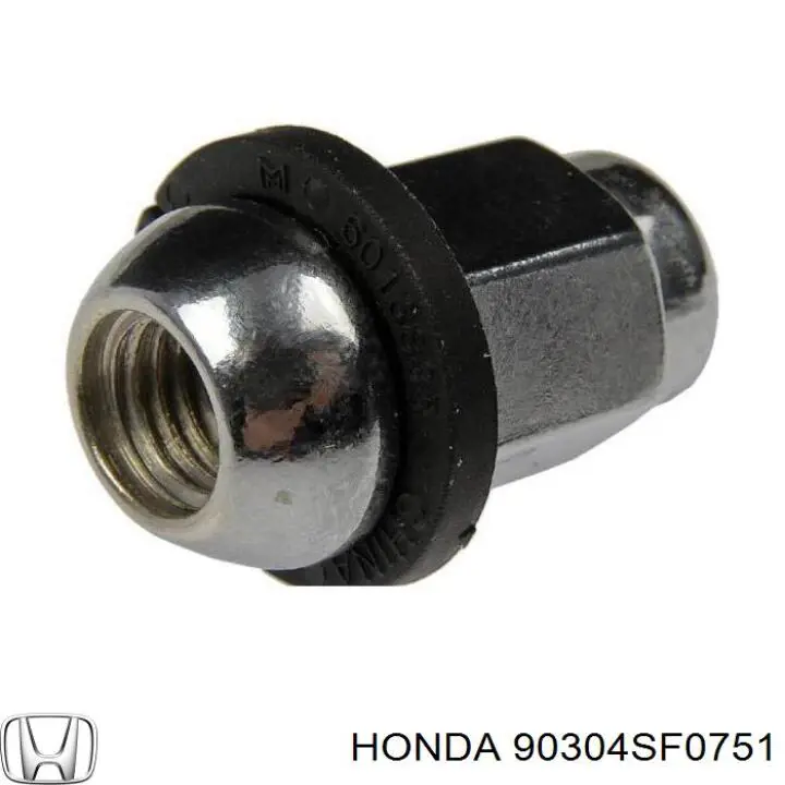 Tuerca de fijación de rueda para Honda Prelude (BB)