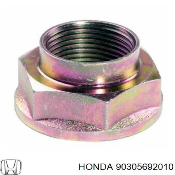 Tuerca, cubo de rueda delantero para Honda Accord (AC, AD)