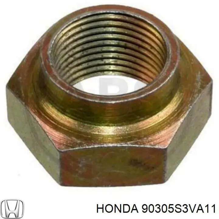 Tuerca, cubo de rueda delantero para Honda CR-V (RE)