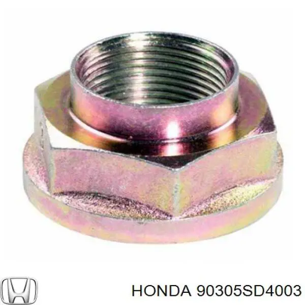Tuerca, cubo de rueda delantero para Honda Accord (CE)