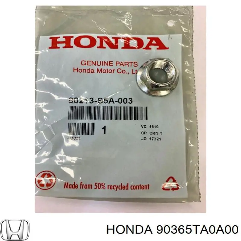 90365TA0A00 Honda