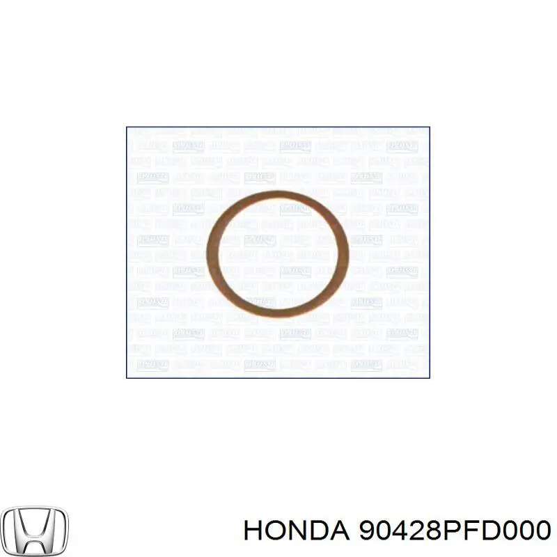 Comprar 90428PFD000 Honda Junta del tapón del cárter de aceite