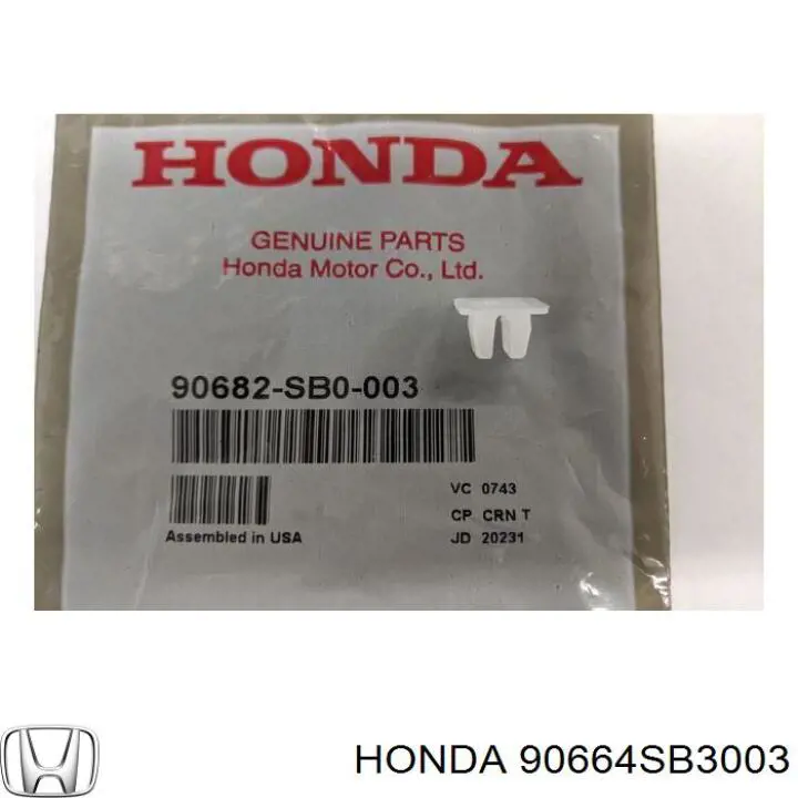  Honda 90664SB3003 precio, desde  