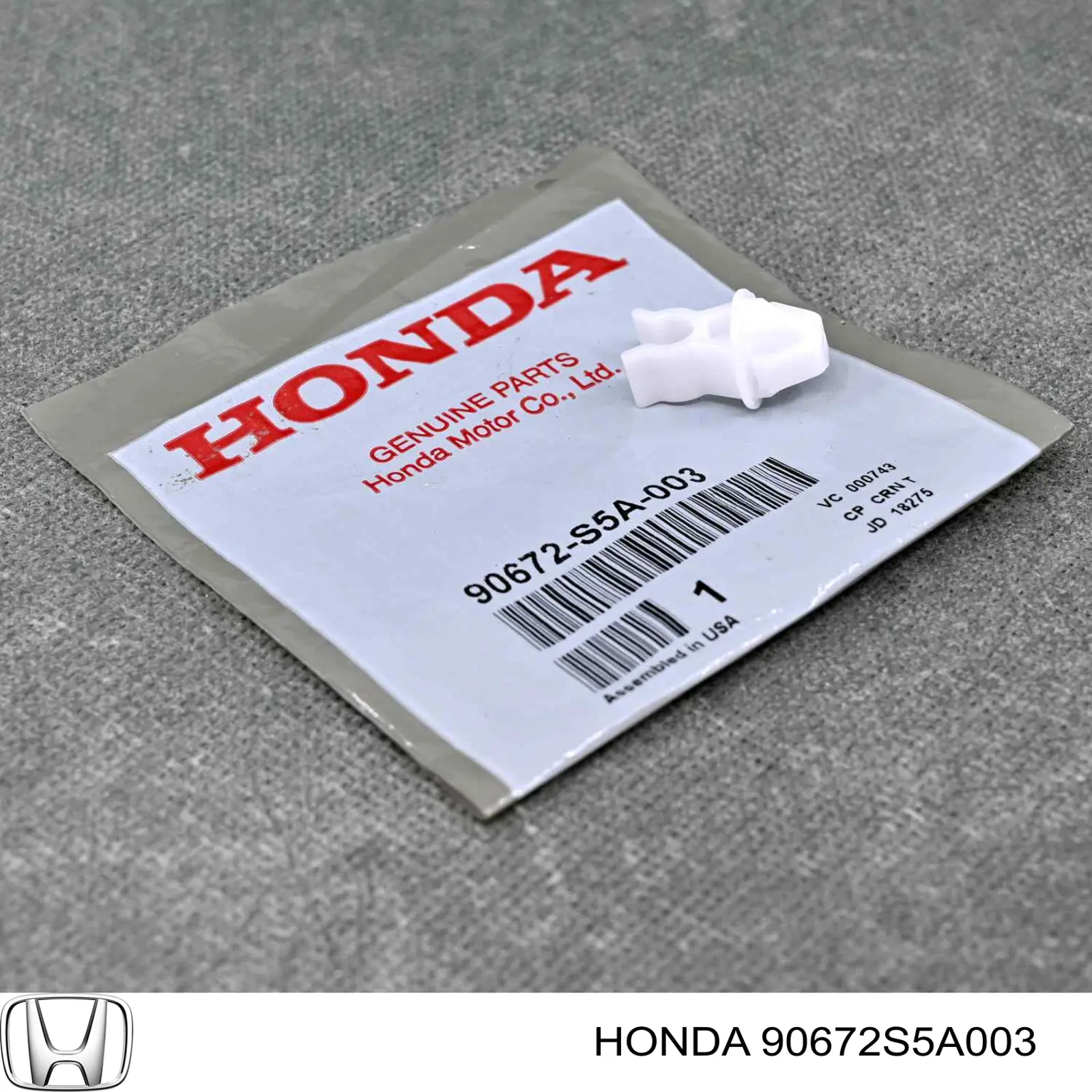 Comprar 90672S5A003 Honda Fijador del soporte del capó