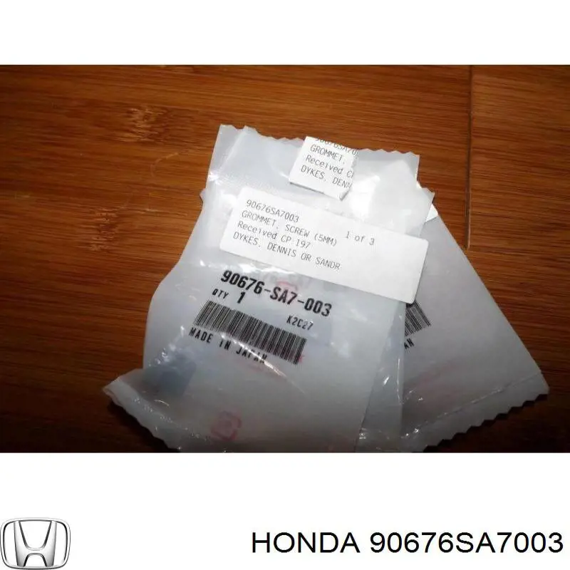 Clip de fijación del guardabarros delantero Honda 90682SN7G00 precio, desde 0,75 EUR