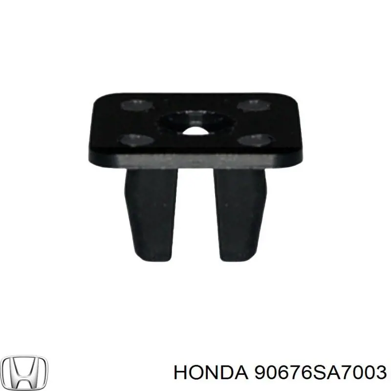Clips de fijación de pasaruedas de aleta delantera para Honda Civic (EU, EP)