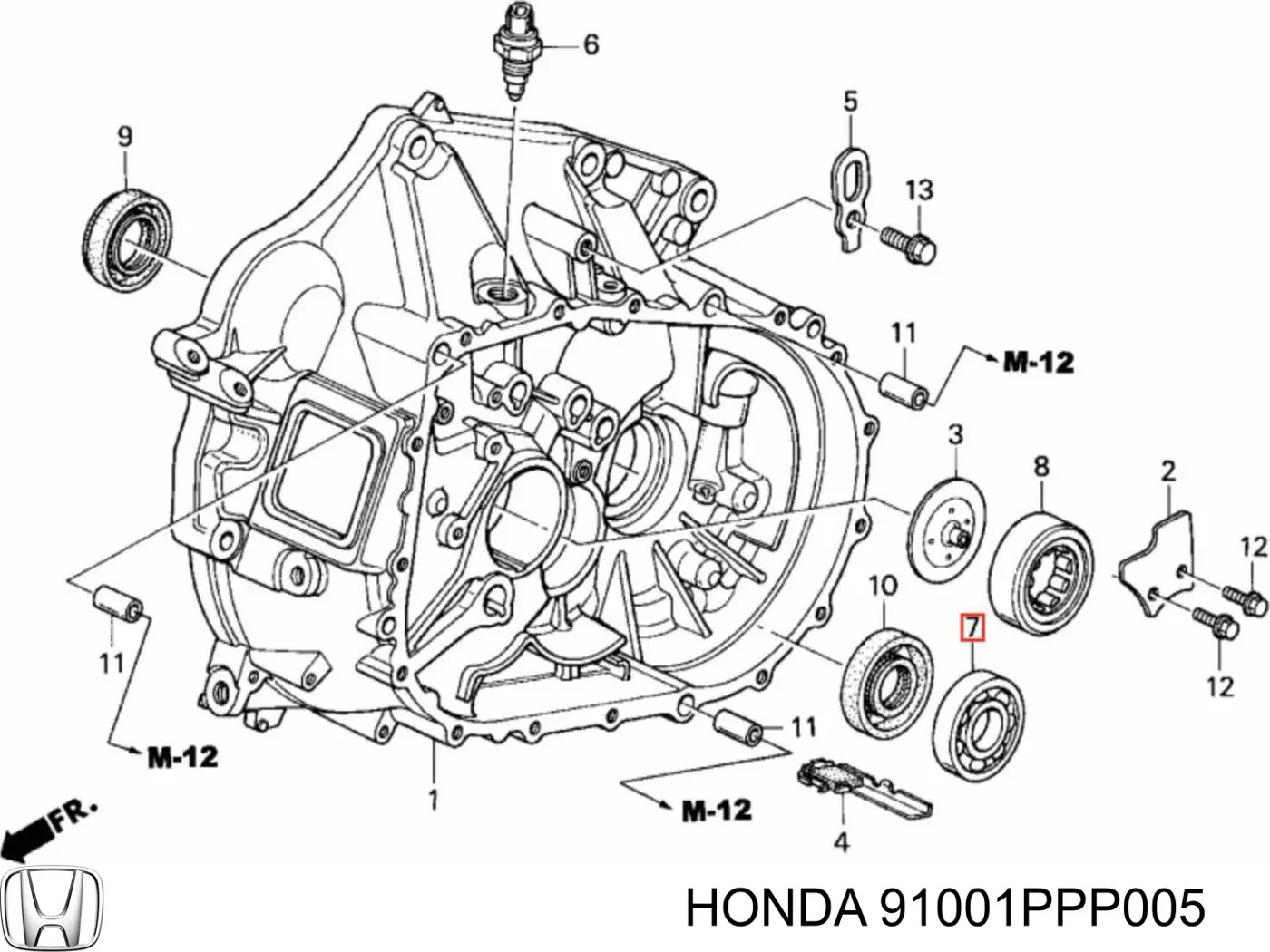 91001PPP005 Honda