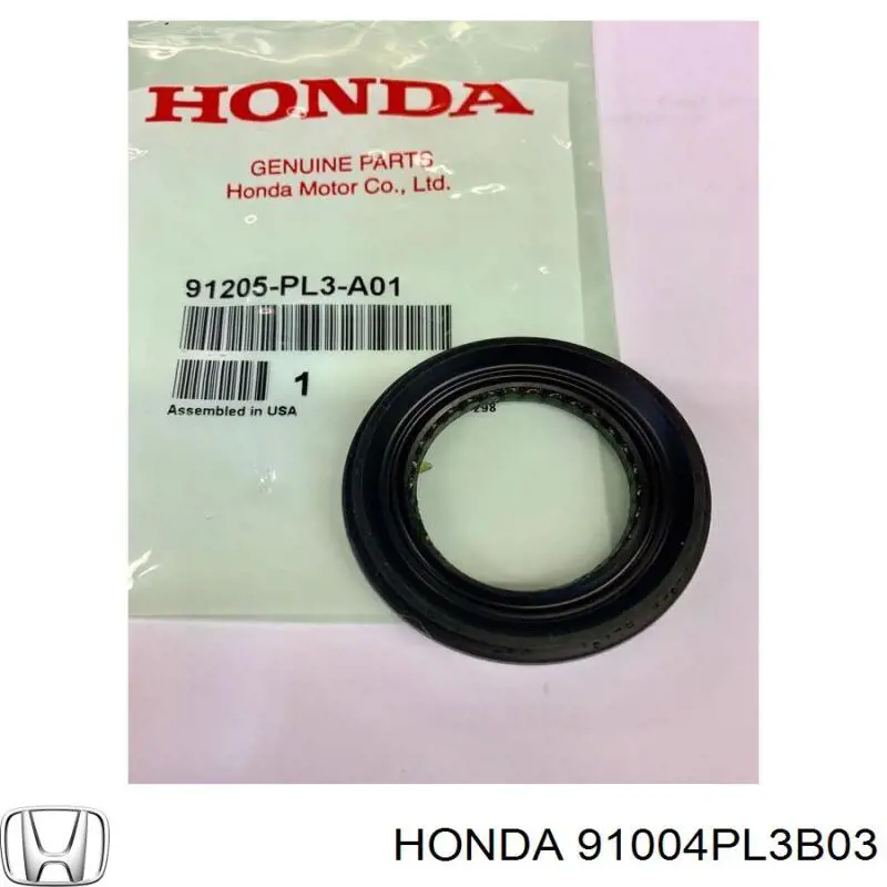 91004PL3B03 Honda cojinete del eje de entrada de la caja de engranajes