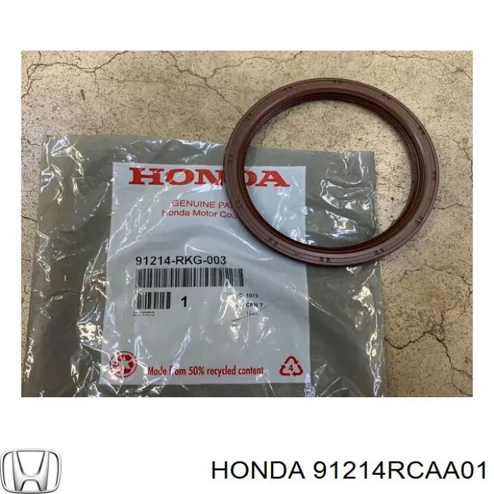 91214RCAA01 Honda anillo retén, cigüeñal