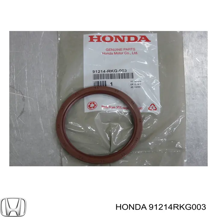 91214RKG003 Honda anillo retén, cigüeñal