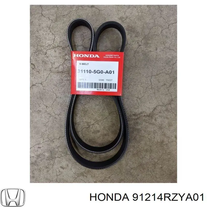 91214RZYA01 Honda