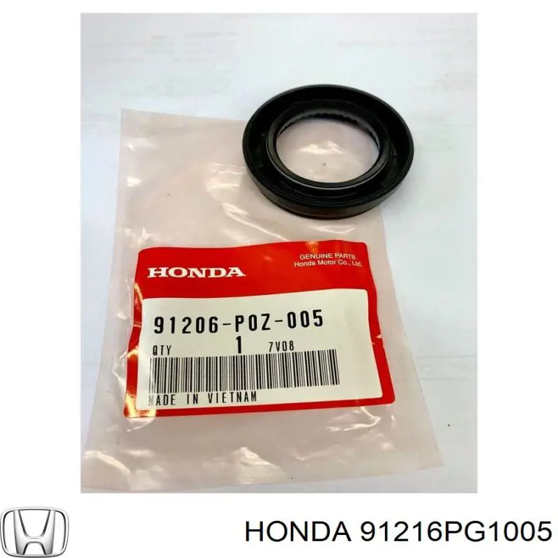 91216PG1005 Honda anillo reten caja de cambios