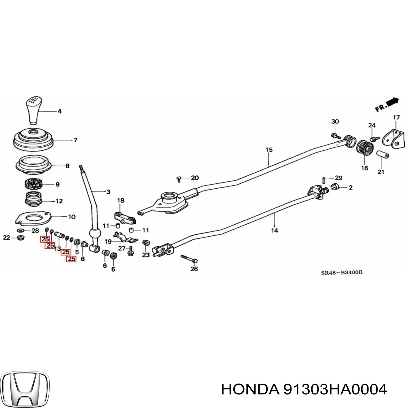 91303HA0004 Honda