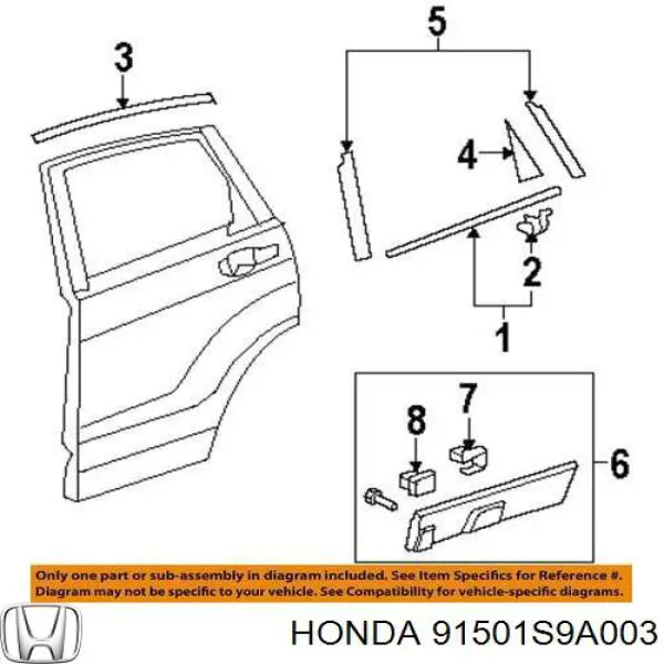 91501S9A003 Honda