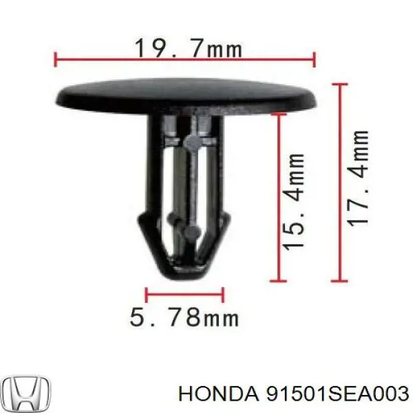 91501SEA003 Honda