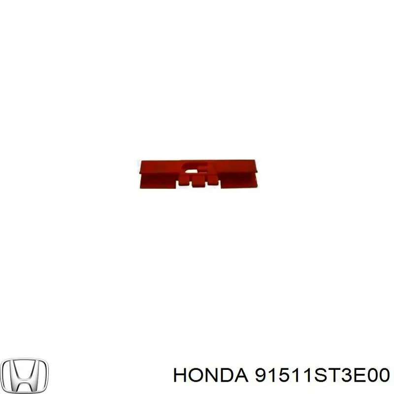 Clips de fijación de moldura de parabrisas para Honda Civic (MB, MC)