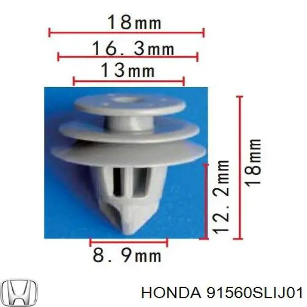 91560SLIJ01 Honda