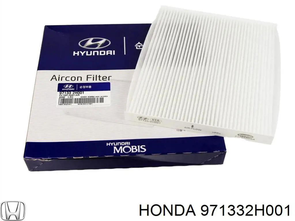 971332H001 Honda filtro habitáculo