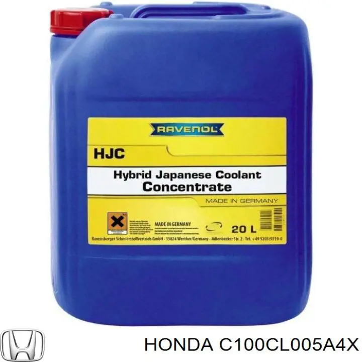 Líquido anticongelante Honda (C100CL005A4X)