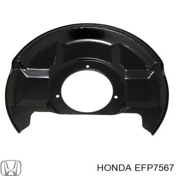 EFP7567 Honda cubo de rueda delantero