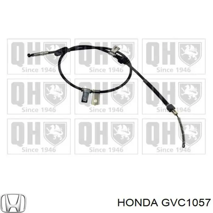 GVC1057 Honda cable de freno de mano trasero derecho