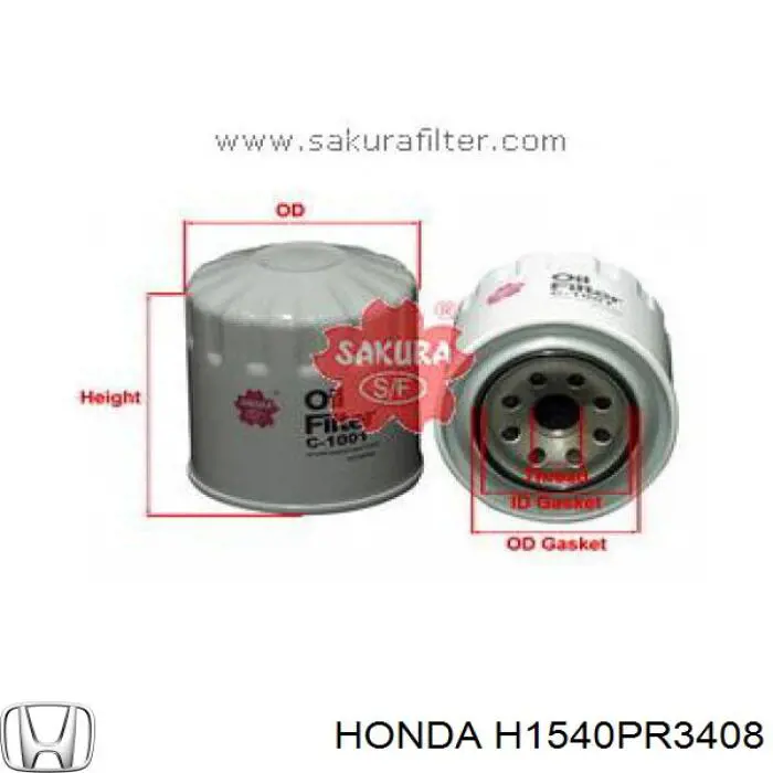 Filtro de aceite Renault Megane 1 LA0, LA1