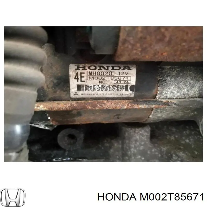 M002T85671 Honda Arranque motores