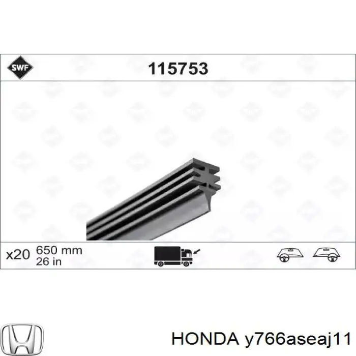 Y766ASEAJ11 Honda