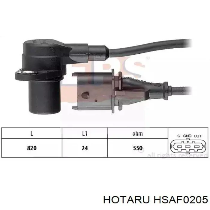 HSAF0205 Hotaru caudalímetro