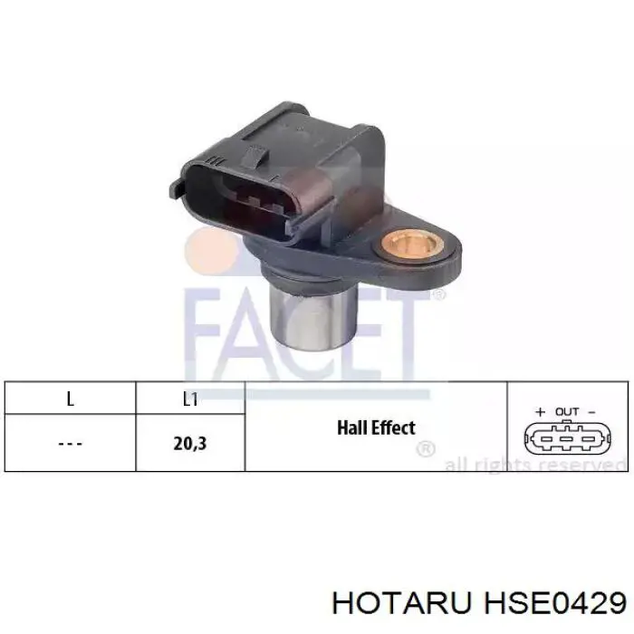 Sensor de posición del cigüeñal Mitsubishi Galant 8 EA