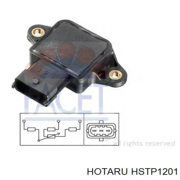 Sensor, posición mariposa Citroen AX ZA
