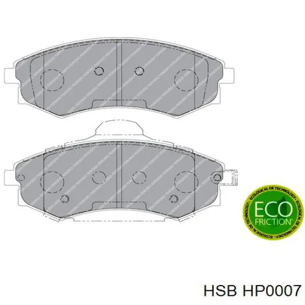 Comprar 4106078J91 Nissan/Infiniti Pastillas delanteras de freno