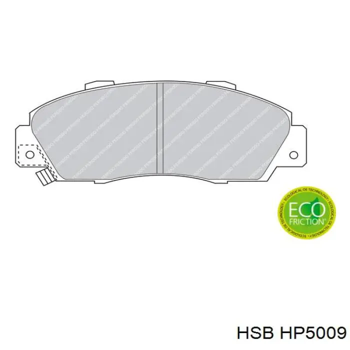 Pastillas de freno delanteras Honda CR-V 1 RD