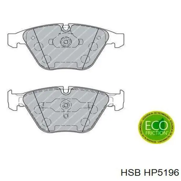 Pastillas de freno delanteras BMW 3 E90