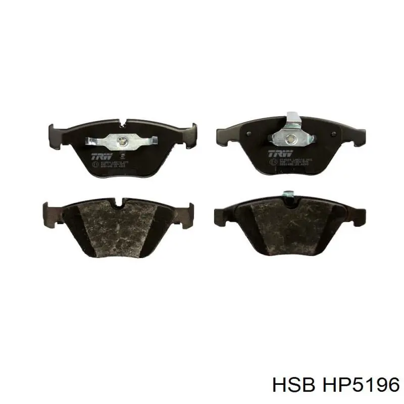 Pastillas de freno delanteras BMW 3 E90